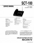 Сервисная инструкция SONY SCT-100