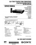 Сервисная инструкция Sony SLV-775HF, SLV-775HFPX, SLV-776HF, SLV795HF, SLV-975HF, SLV-975HFCS, SLV-975HFMX, SLV-975HFPX