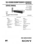 Сервисная инструкция Sony SLV-E830B, SLV-E830NP, SLV-E830VC1, SLV-E830VC2