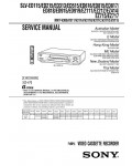 Сервисная инструкция Sony SLV-ED115, SLVED215, SLV-ED313, SLV-ED515, SLV-616, SLV-815, SLV-817, SLV-818, SLV-915, SLV-919, SLV-EZ111, SLV-EZ212, SLV-EZ414, SLV-EZ715, SLV-EZ717