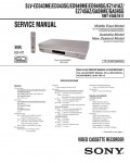 Сервисная инструкция Sony SLV-ED343, SLV-ED949, SLV-EZ141, SLV-EZ745, SLV-GA59ME, SLV-GA59SG