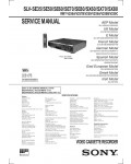 Сервисная инструкция Sony SLV-SE230, SLV-SE430, SLV-SE630, SLV-SE730, SLV-SE737, SLV-SE830E, SLV-SX730, SLV-SE737