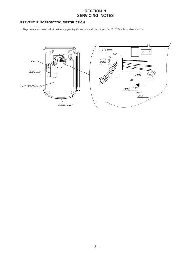 Сервисная инструкция Sony SPP-68