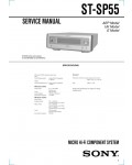 Сервисная инструкция Sony ST-SP55