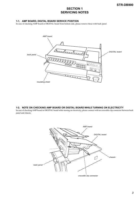 Сервисная инструкция Sony STR-DB900