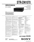 Сервисная инструкция SONY STR-DN1070