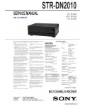 Сервисная инструкция SONY STR-DN2010