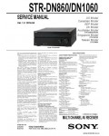 Сервисная инструкция SONY STR-DN860, DN1060 V1.3