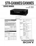 Сервисная инструкция Sony STR-GX808ES, STR-GX909ES