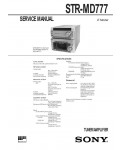 Сервисная инструкция Sony STR-MD777 (DHC-MD777)