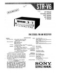 Сервисная инструкция Sony STR-V6