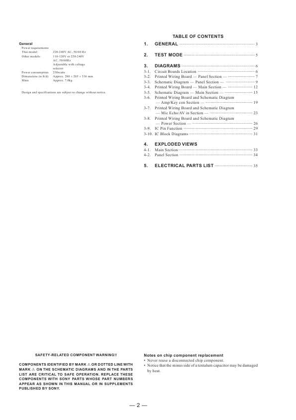 Сервисная инструкция Sony STR-V7700
