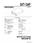 Сервисная инструкция SONY SVT-124P