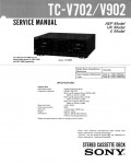 Сервисная инструкция Sony TA-V702, TA-V902