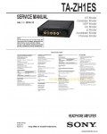 Сервисная инструкция SONY TA-ZH1ES