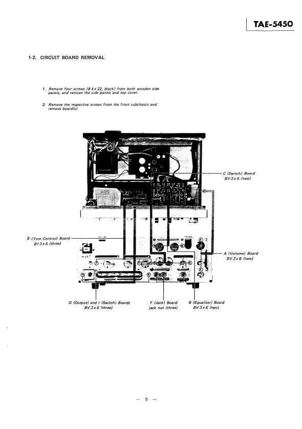 Сервисная инструкция Sony TAE-5450
