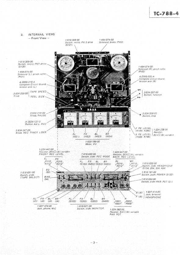 Сервисная инструкция Sony TC-788-4