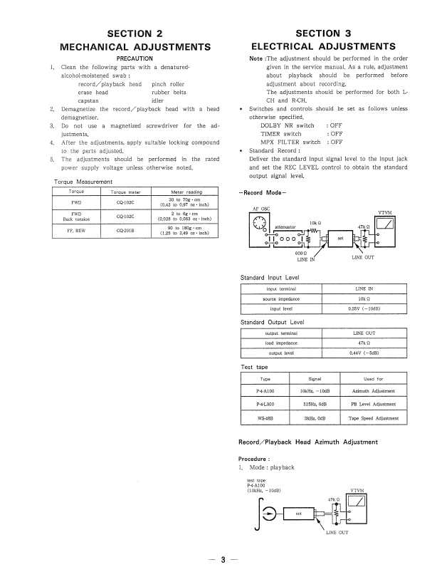Сервисная инструкция Sony TC-K420
