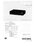 Сервисная инструкция Sony TC-K666ES