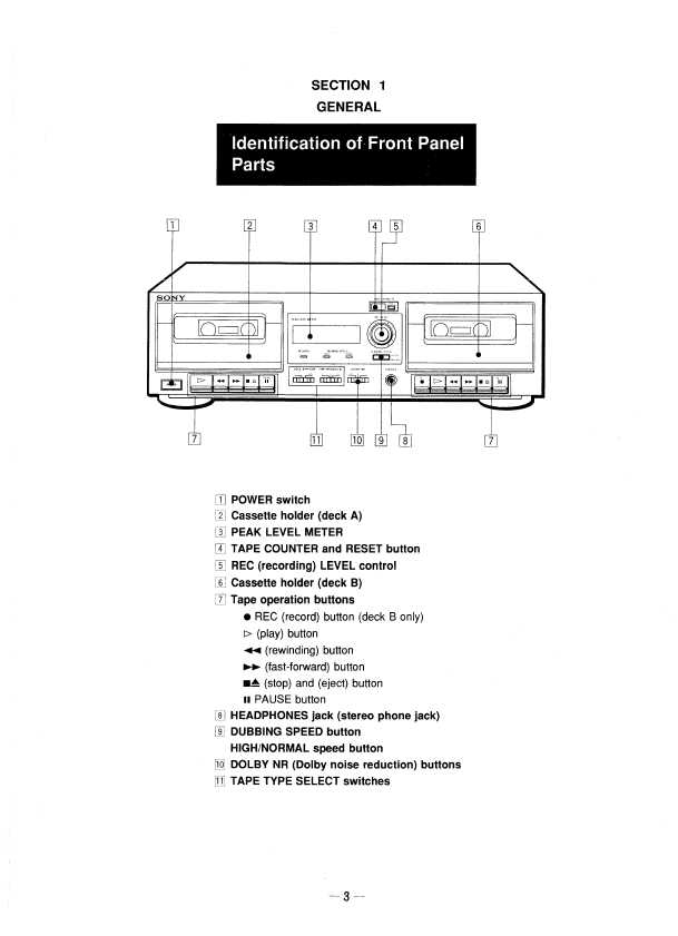 Сервисная инструкция Sony TC-W365