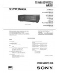 Сервисная инструкция Sony TC-WE425, TC-WE425, TC-WE525, TC-WR681