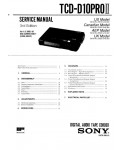 Сервисная инструкция Sony TCD-D10PROII