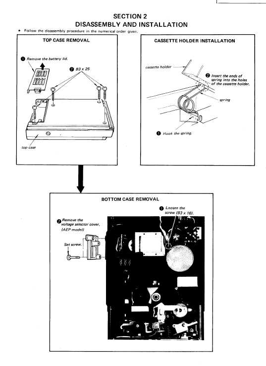 Сервисная инструкция Sony TCM-757