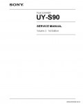 Сервисная инструкция SONY UY-S90 VOL.2