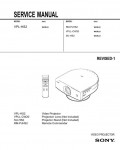 Сервисная инструкция Sony VPL-HS2