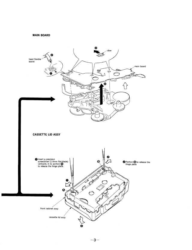 Сервисная инструкция Sony WM-2051