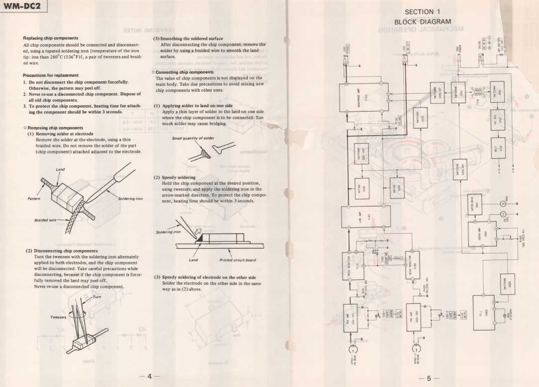 Сервисная инструкция Sony WM-DC2
