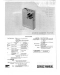 Сервисная инструкция Sony WM-DD