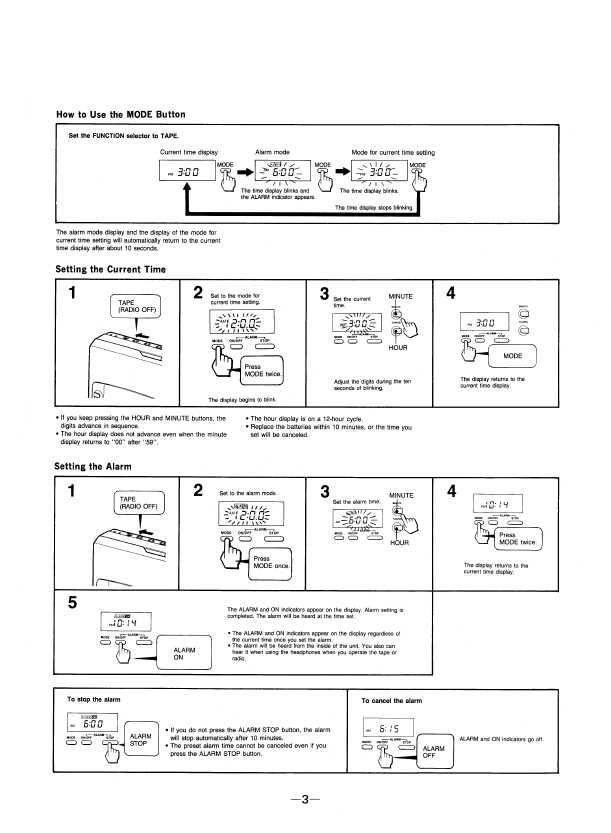 Сервисная инструкция Sony WM-F2081