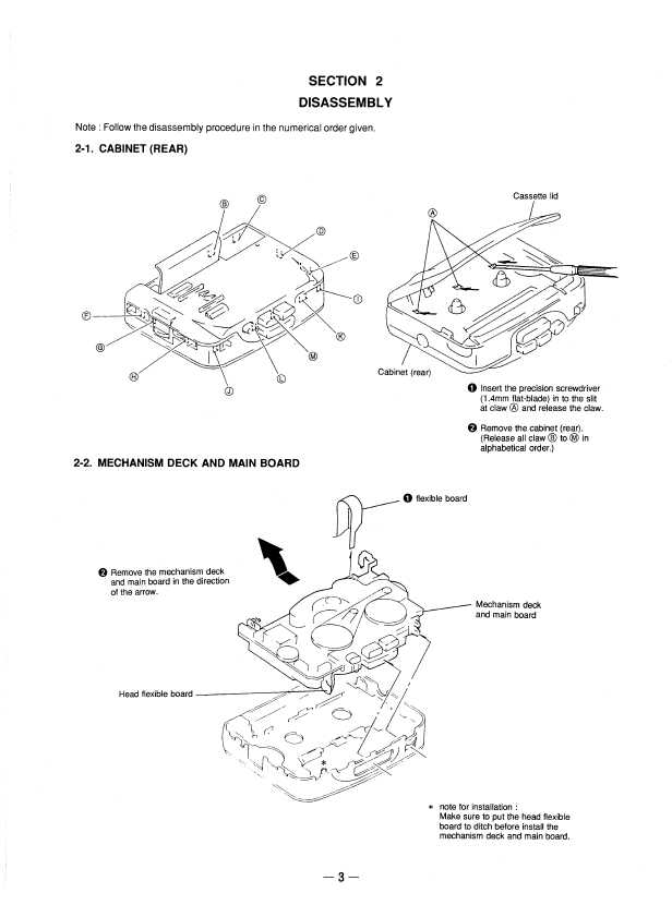 Сервисная инструкция Sony WM-FX315