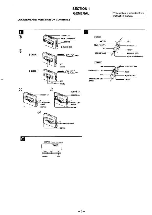 Сервисная инструкция Sony WM-GX652, WM-GX654