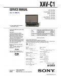 Сервисная инструкция SONY XAV-C1
