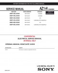 Сервисная инструкция Sony XBR-40LX900, XBR-46LX900, XBR-52LX900, XBR-60LX900, LVL3 (схема)