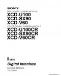 Сервисная инструкция SONY XCD-U100, SERIES, 1st-edition