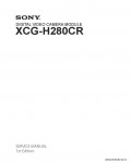 Сервисная инструкция SONY XCG-H280CR