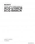 Сервисная инструкция SONY XCG-U100CR