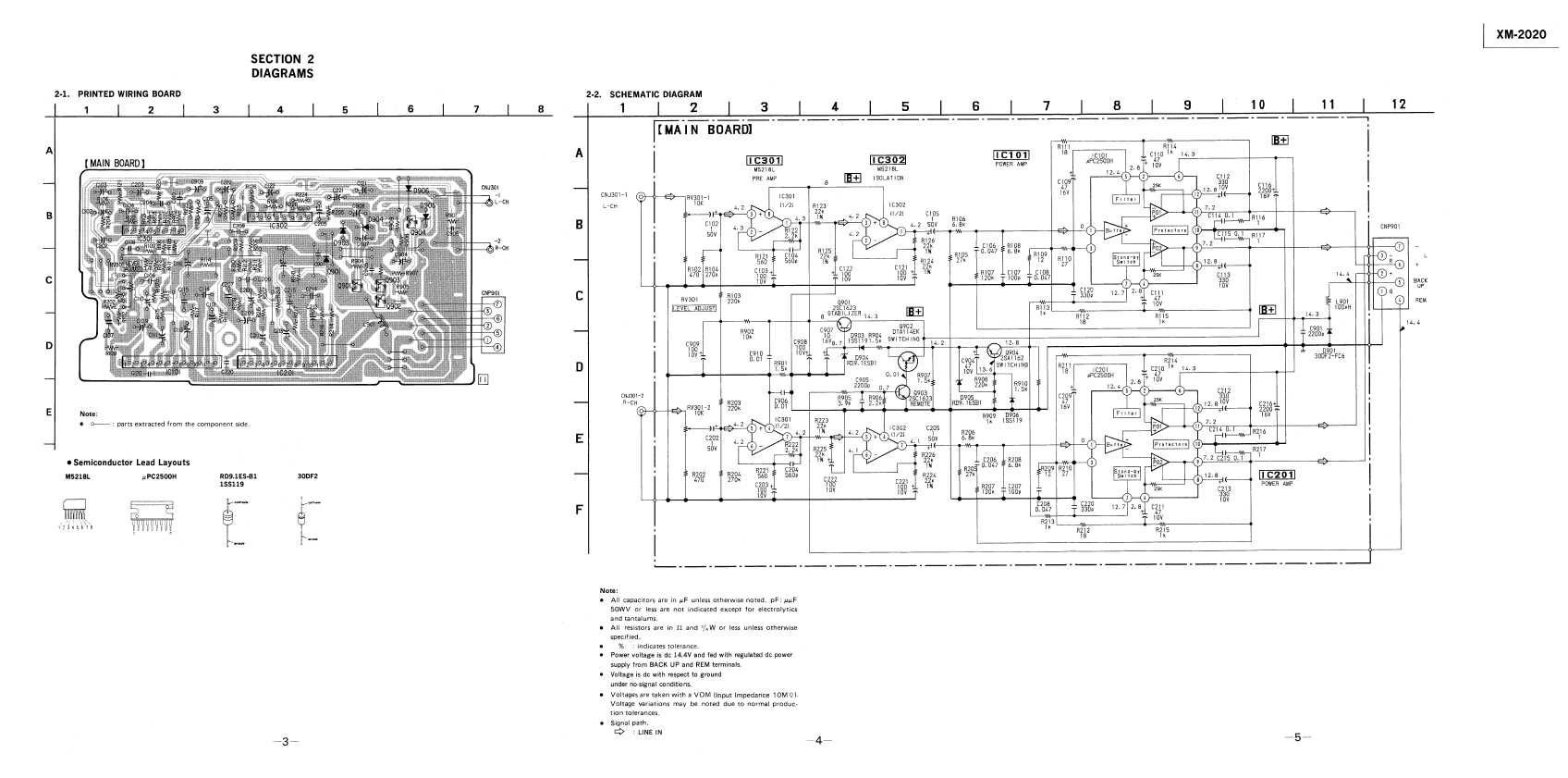 Сервисная инструкция Sony XM-2020