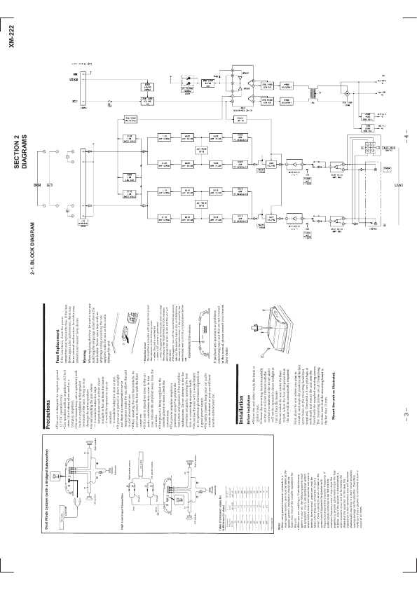 Сервисная инструкция Sony XM-222