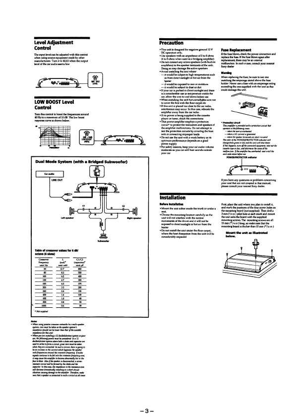 Сервисная инструкция Sony XM-2751