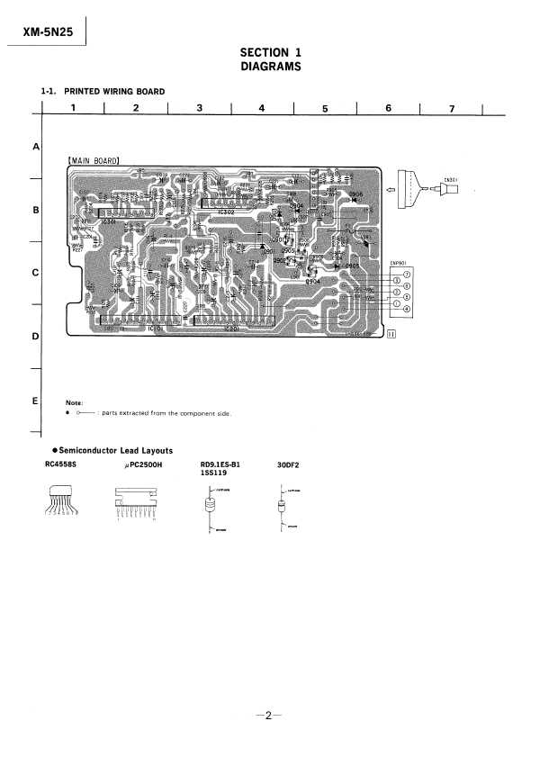 Сервисная инструкция Sony XM-5N25