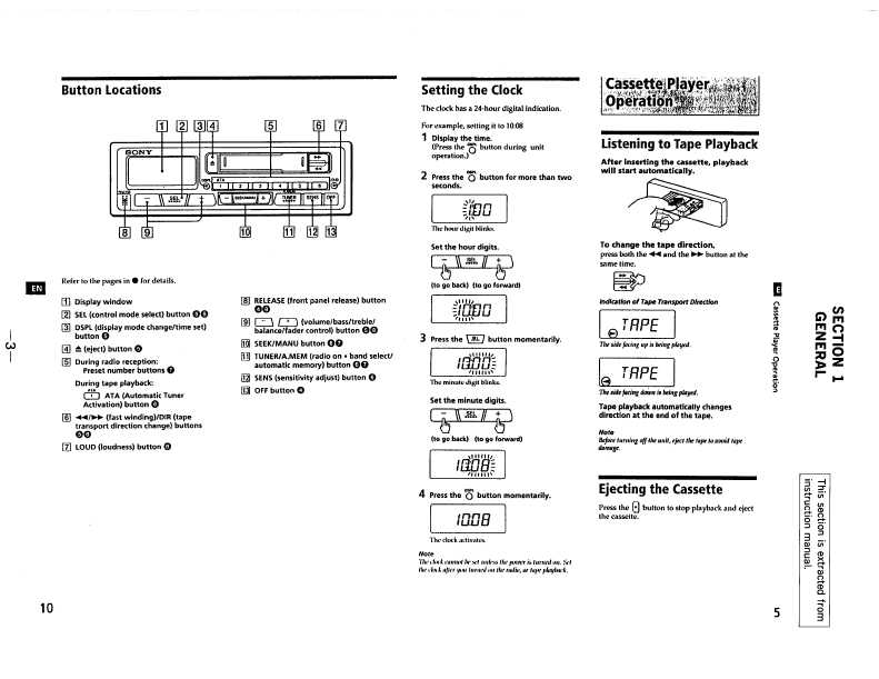 Сервисная инструкция Sony XR-3503