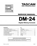 Сервисная инструкция Tascam DM-24
