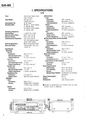 Сервисная инструкция Teac DA-60