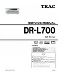 Сервисная инструкция Teac DR-L700