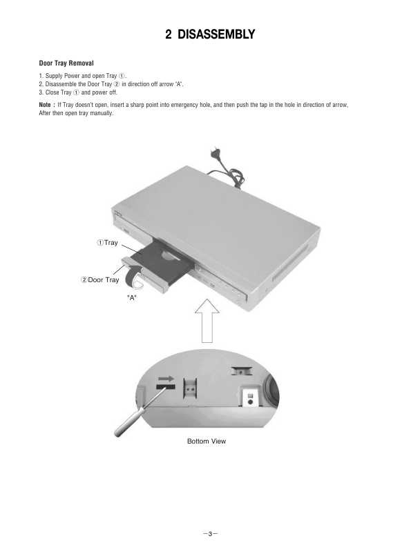 Сервисная инструкция Teac DV-3500