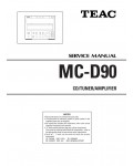 Сервисная инструкция Teac MC-D90